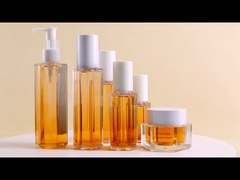 Luxury 100ml 120ml 200ml imballaggio cosmetico bottiglia di plastica esagonale di lozione con pompa di spruzzo di nebbia per il corpo