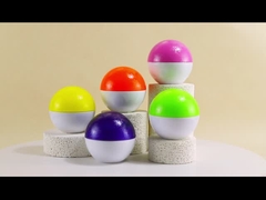 Ingrosso 50ml Body Butter Scrub Jar Container Empty Ball Shaped Ice Flower Face Cream Jar 50g Skin