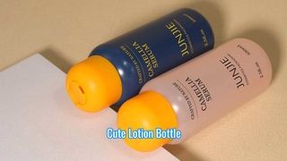 JJ7035 Bottiglia di shampoo gel doccia in PE