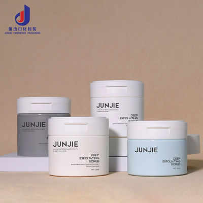 100g 120g Vaso cosmetico personalizzato Vaso di plastica vuoto con coperchio e tappo di plastica