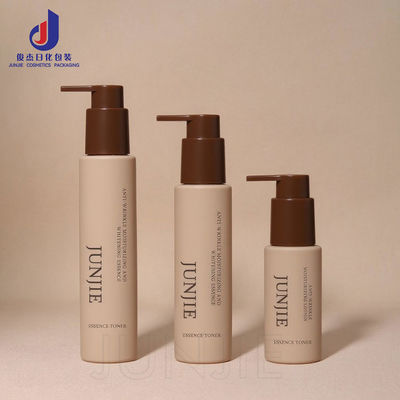 Flacone Premium 60ml 100ml 120ml Opaco Personalizzato Vuoto Rotondo di Lusso per Skincare Olio Corpo Siero Viso con Dispenser e Bottiglia Lozione con Packaging